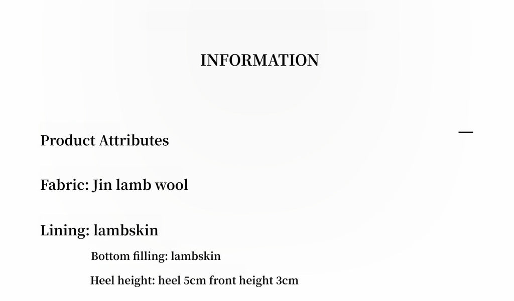 [FF × JW Collaboration - Fur-lined Slip-On Platform Sneakers] Casual and stylish design with wool, slip-on thick-soled sneakers that add height-4