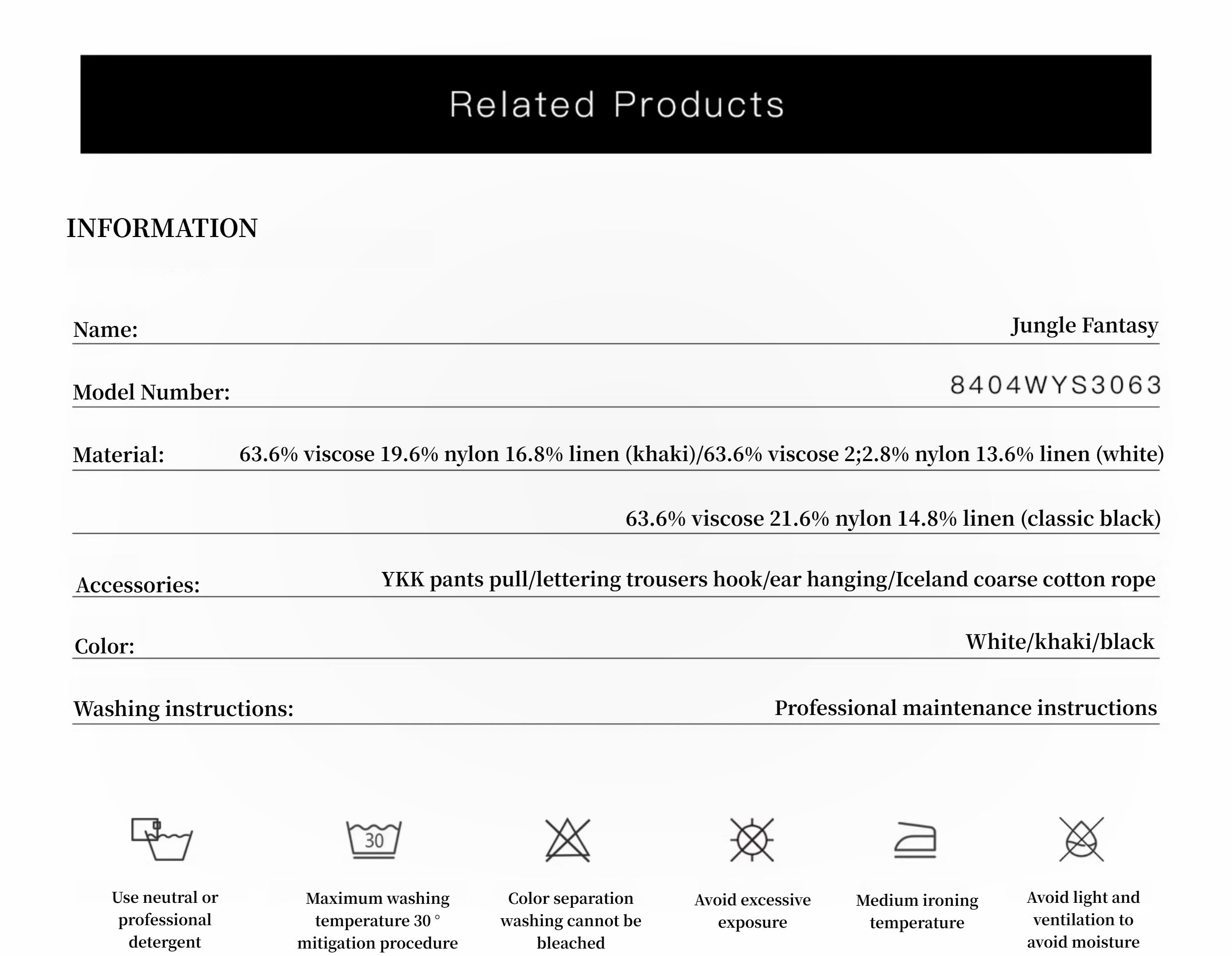 "Jungle Fantasy" Flower Bud Drawstring High Waist Shorts Women-2