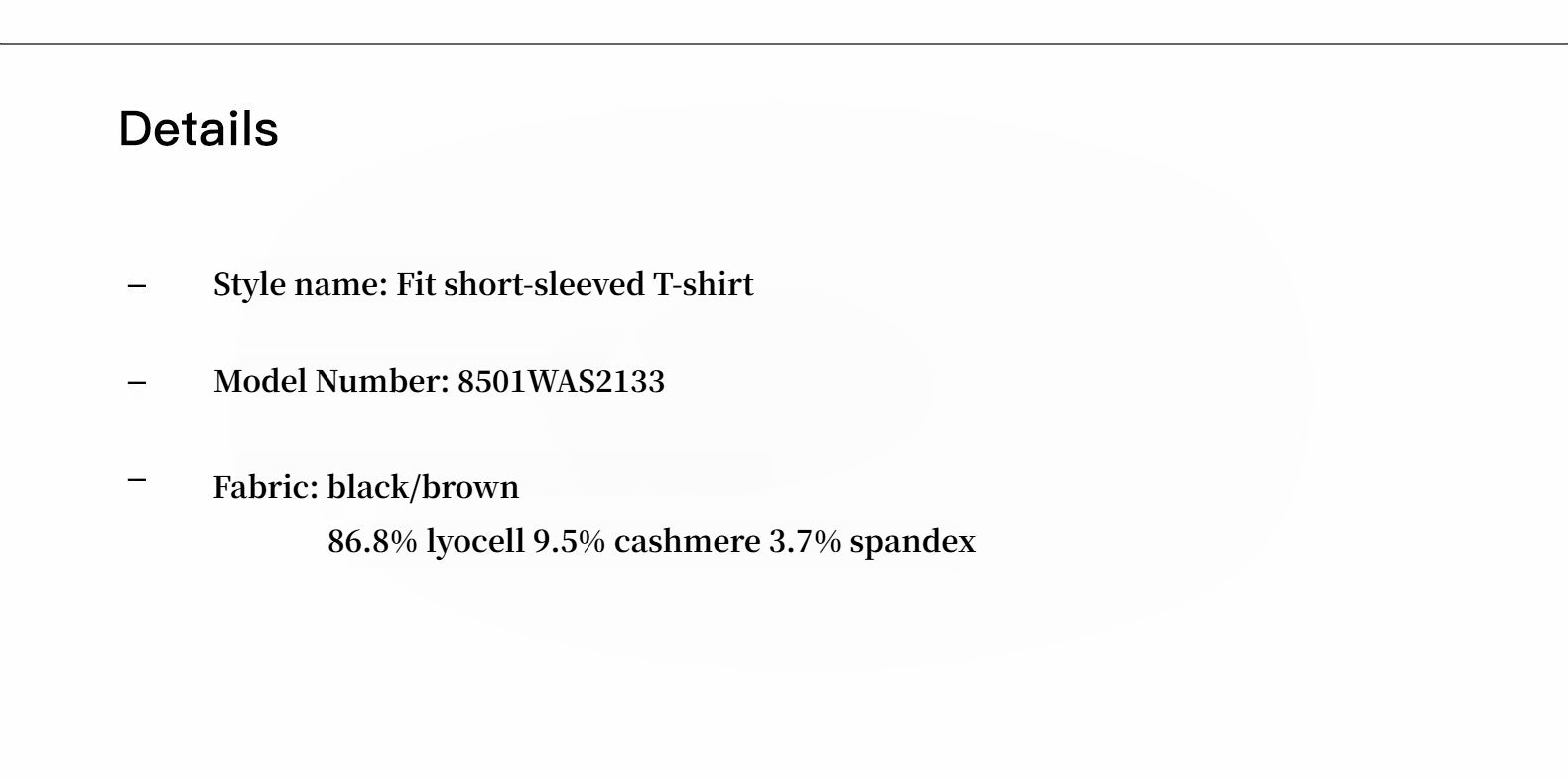 Fitted waist slimming round neck Tencel cashmere versatile short-sleeved T-shirt-3