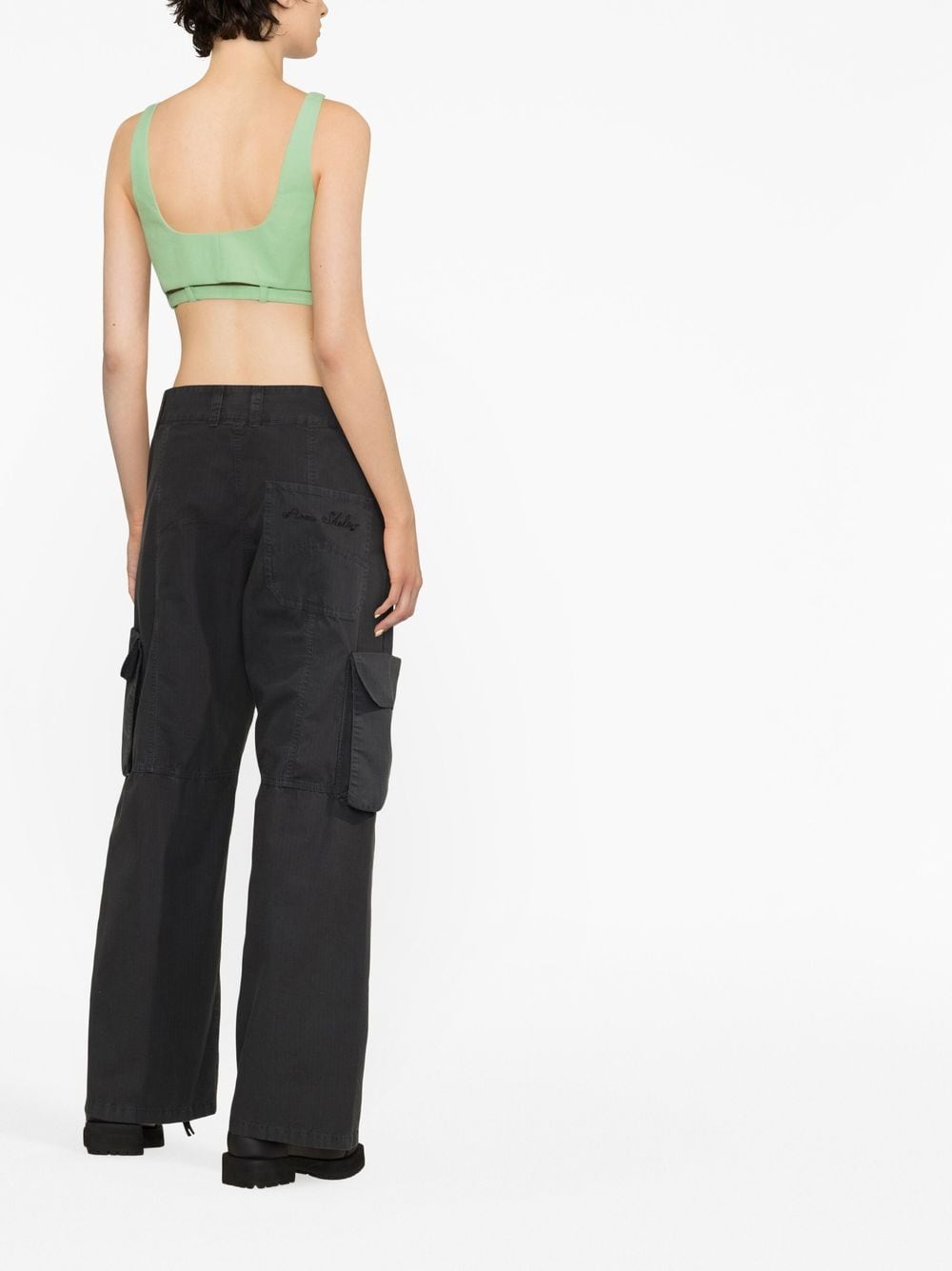 Ganni cropped tank top