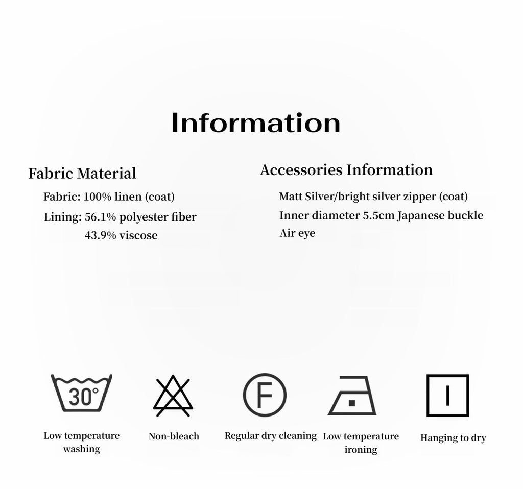 Practical personality linen draped trapezoidal jacket"Modern Past"-2