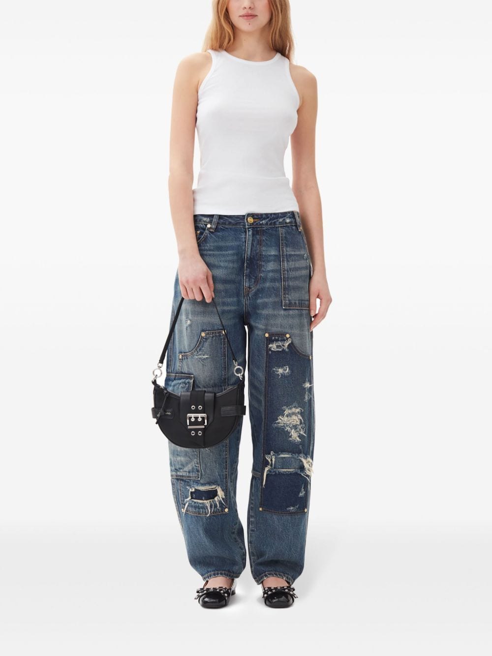 Ganni small Bucky crossbody bag