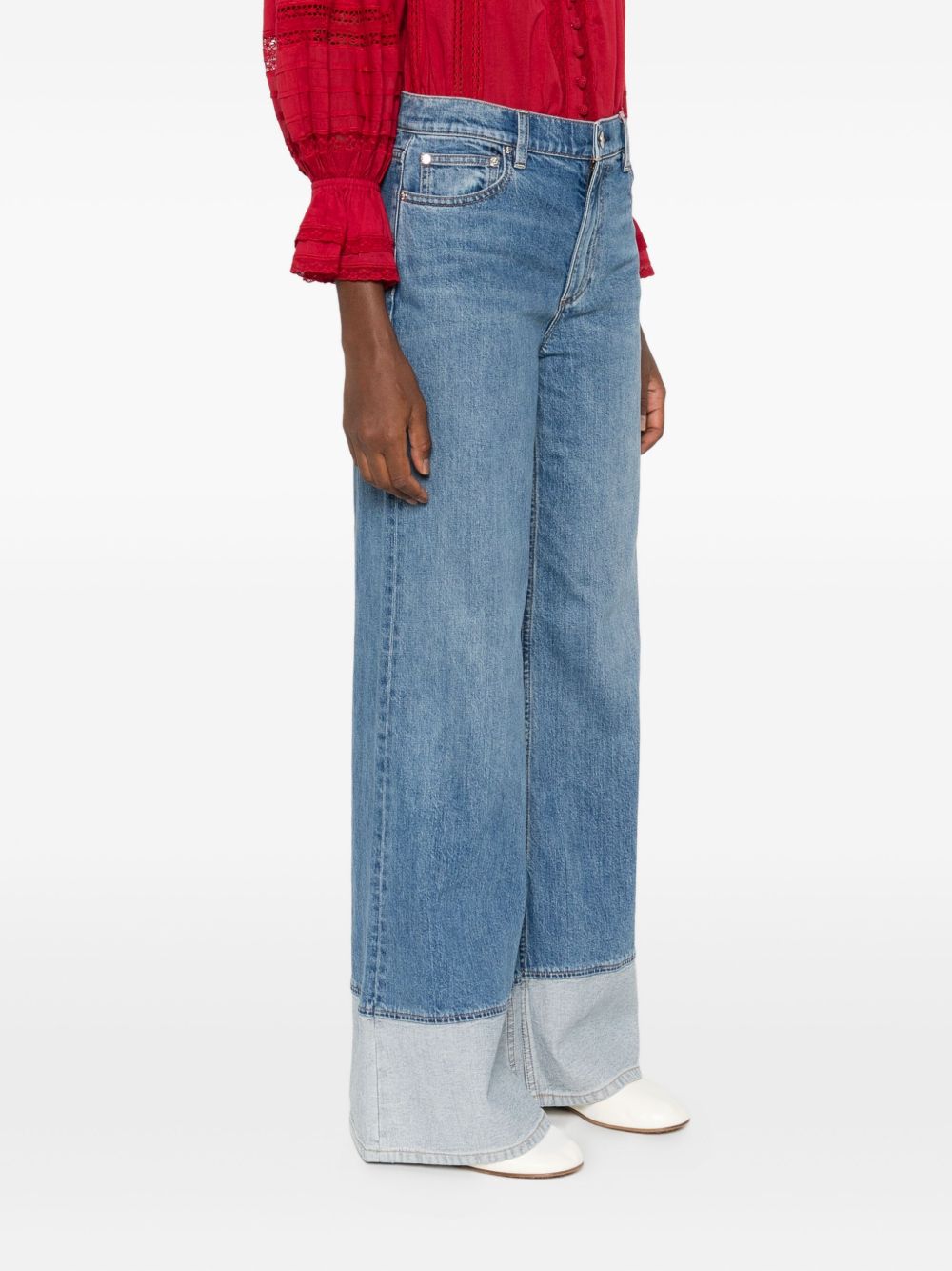 Alice + Olivia Jeans Clear Blue