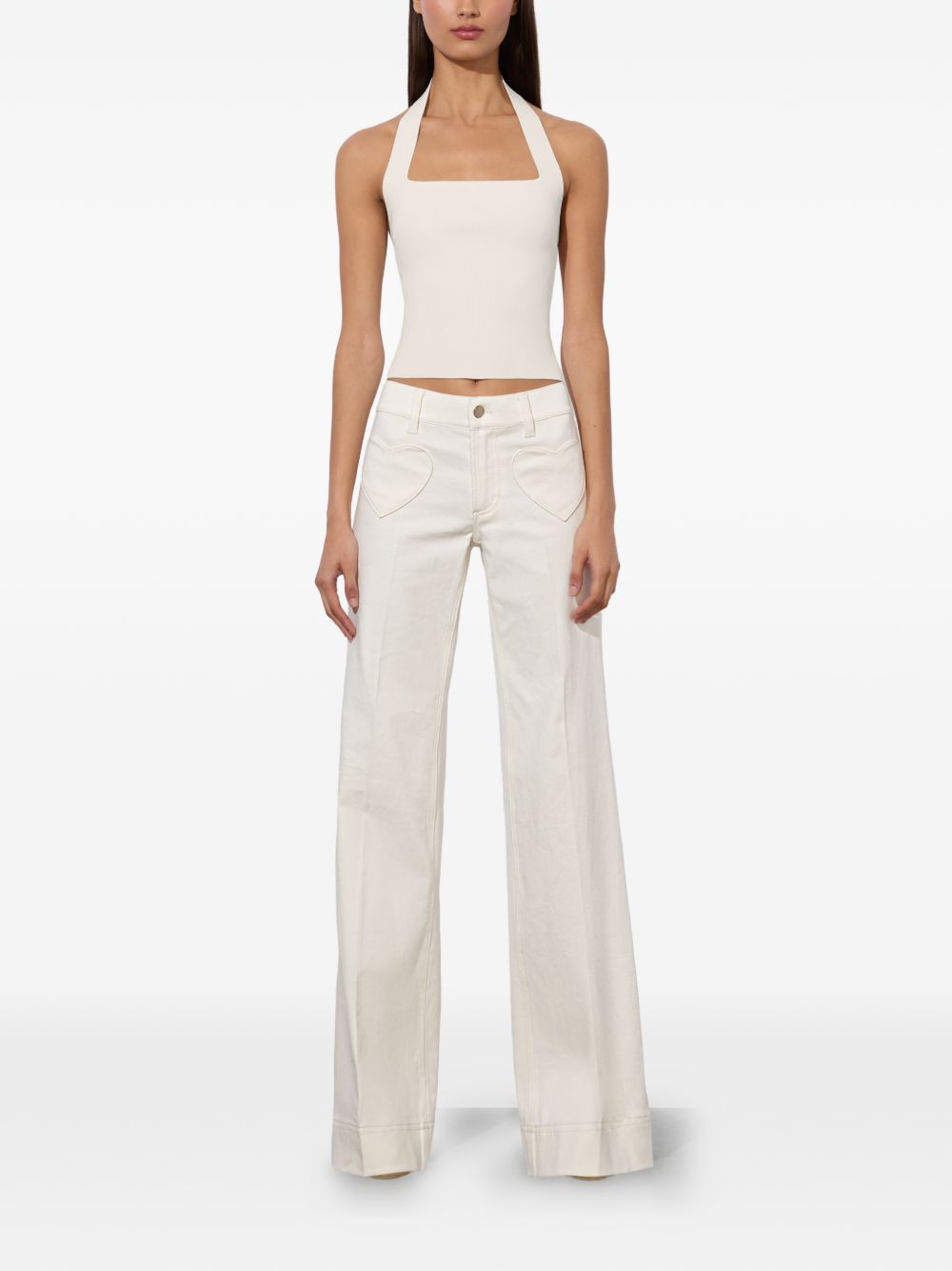 Alice + Olivia Trousers White