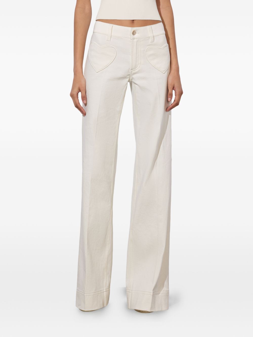 Alice + Olivia Trousers White