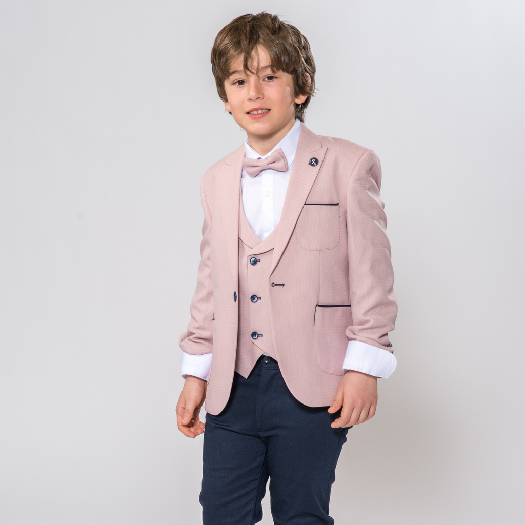 Classic Charm Formal Boys Suit-0