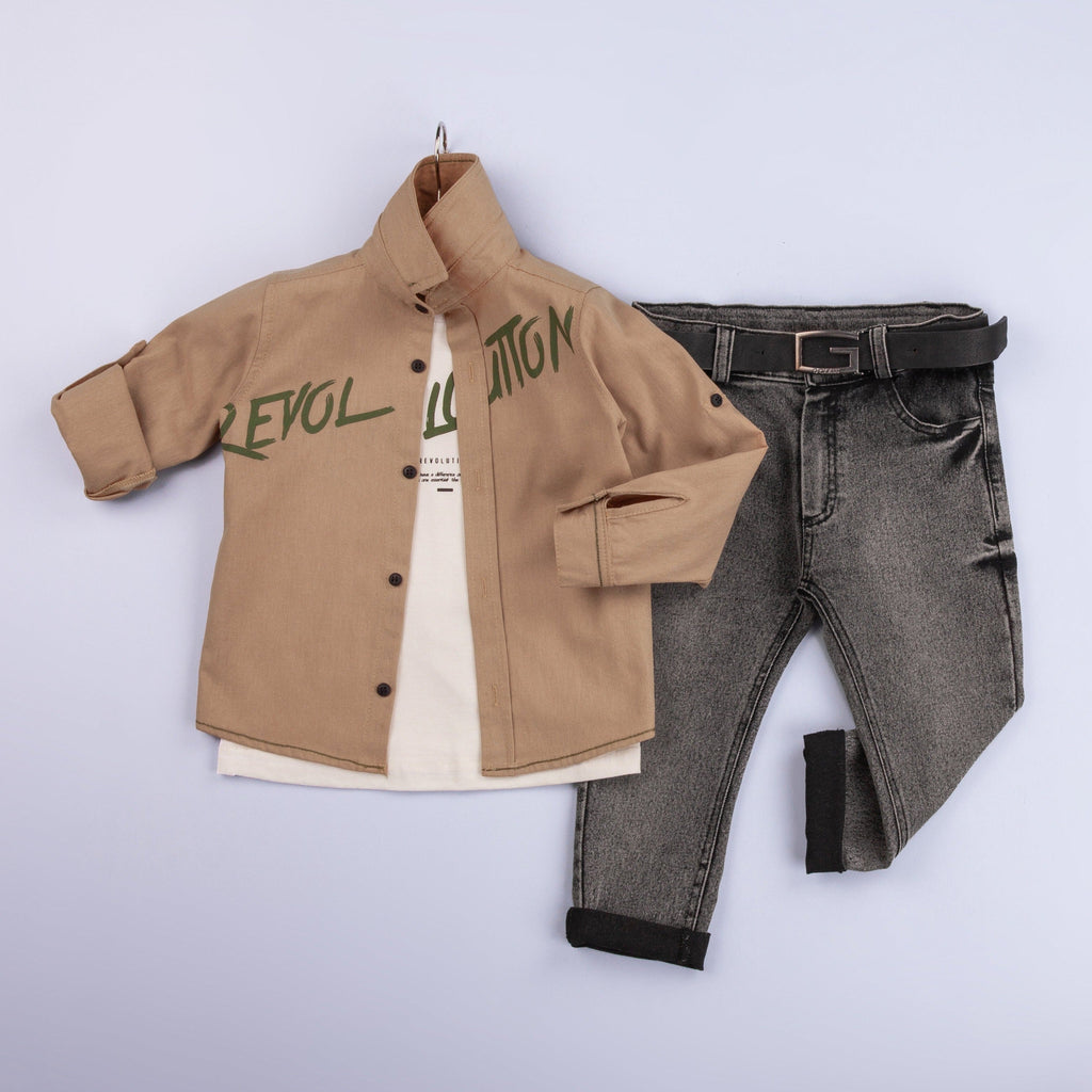 Revolution X Boys Casual Set-0