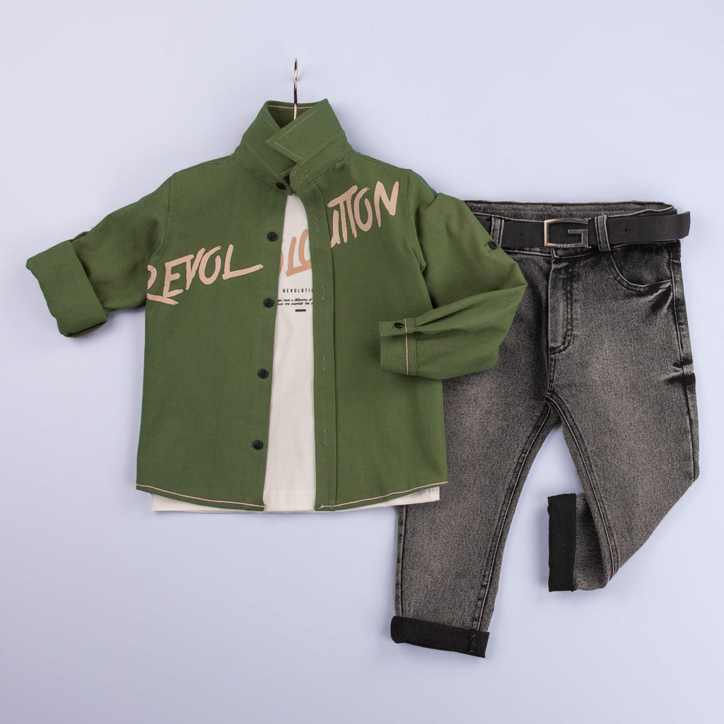 Revolution X Boys Casual Set-1