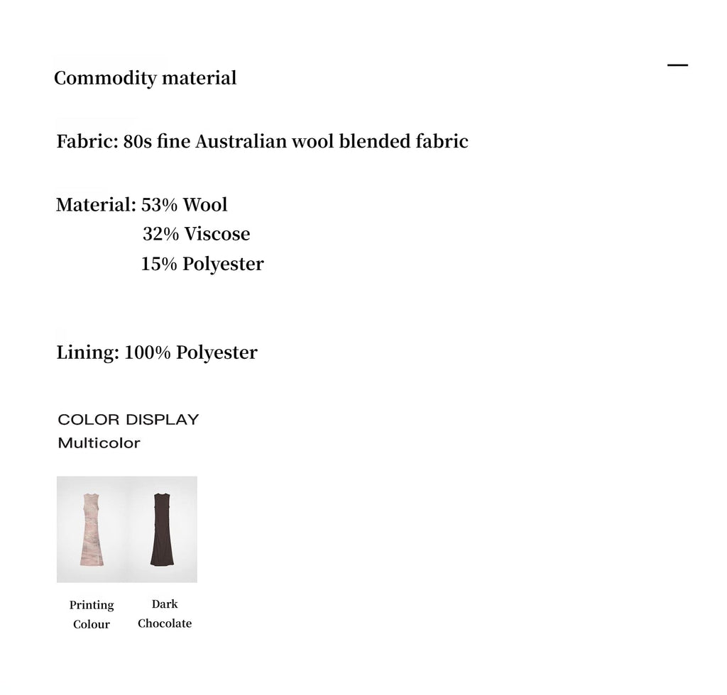 "Half Summer Ball" Fine Wool Blend Sleeveless Slit Long Knit Dress-3