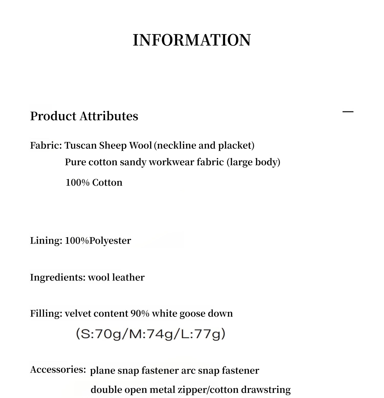 Fireladyfur Women's Detachable Goose Down Parka "Cool Denim"-3