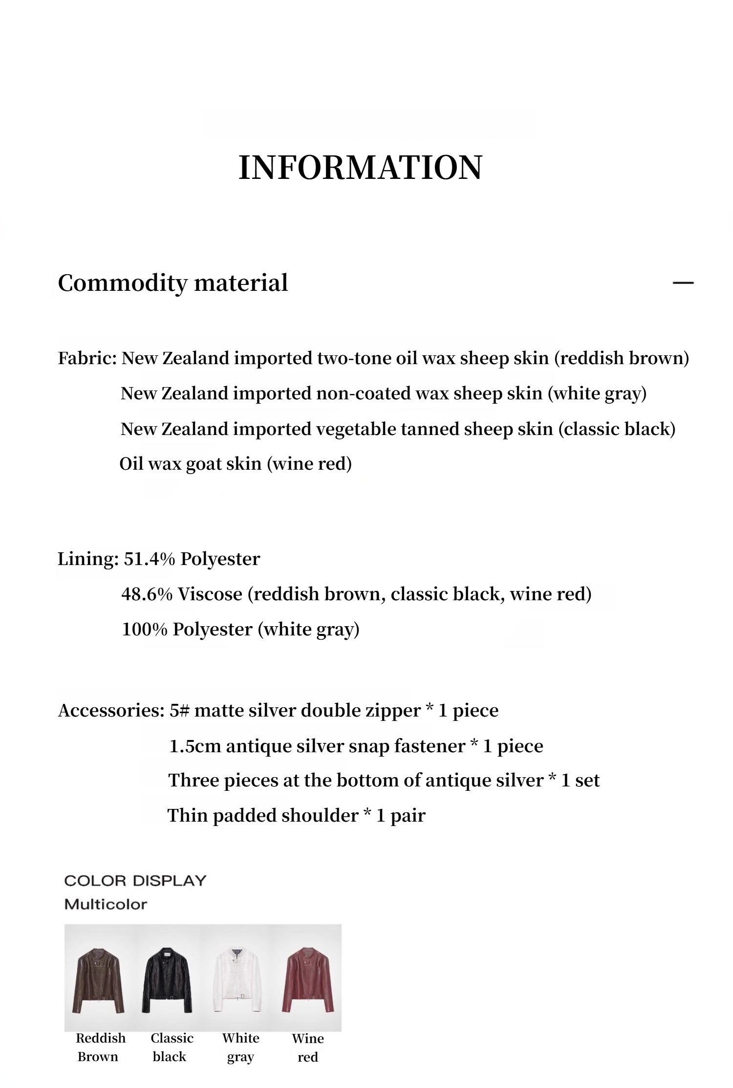 Retro Sheepskin Stand Collar Short Motorcycle Jacket “Caramel Mountain”-3