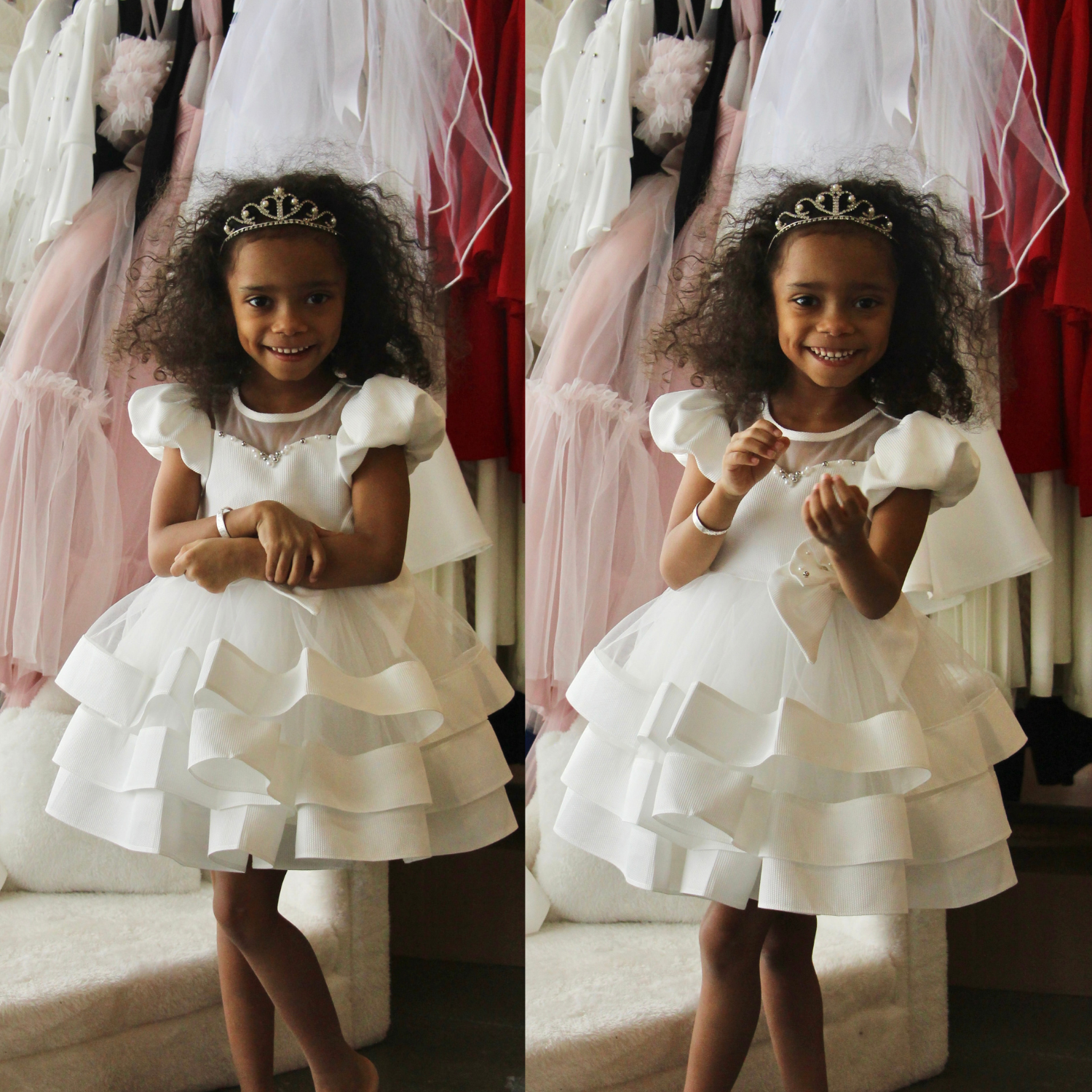 Erica's little sister toddler girl dress-3