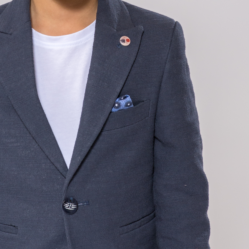 Linen Leo Boys Suit-2