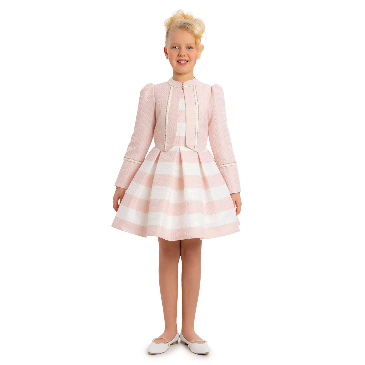 Rosy Radiance Girls Formal Dress-5