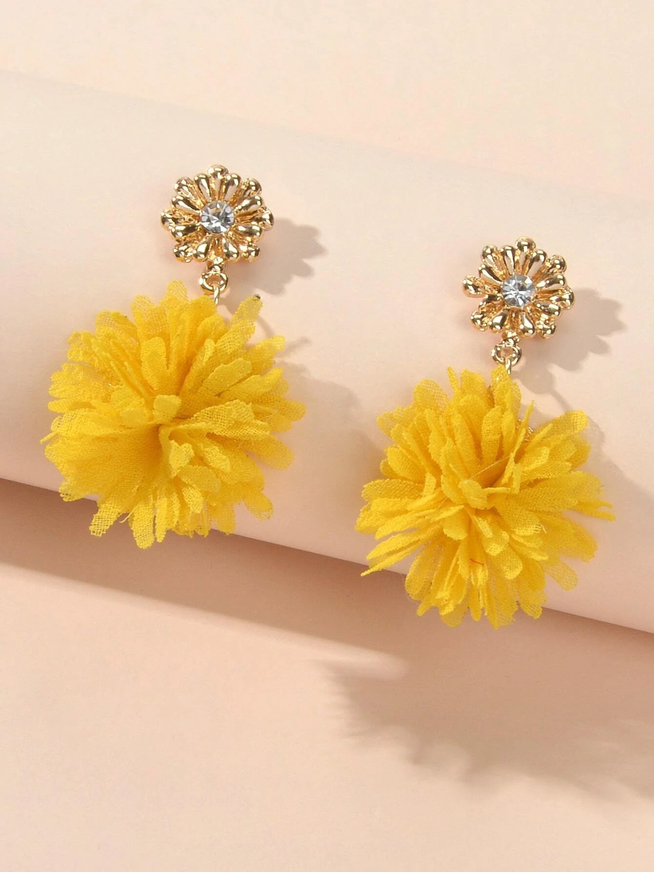 Lovely Jewellery Colorful Flower Drop Dangle Earrings Stunning Women Accessories-0