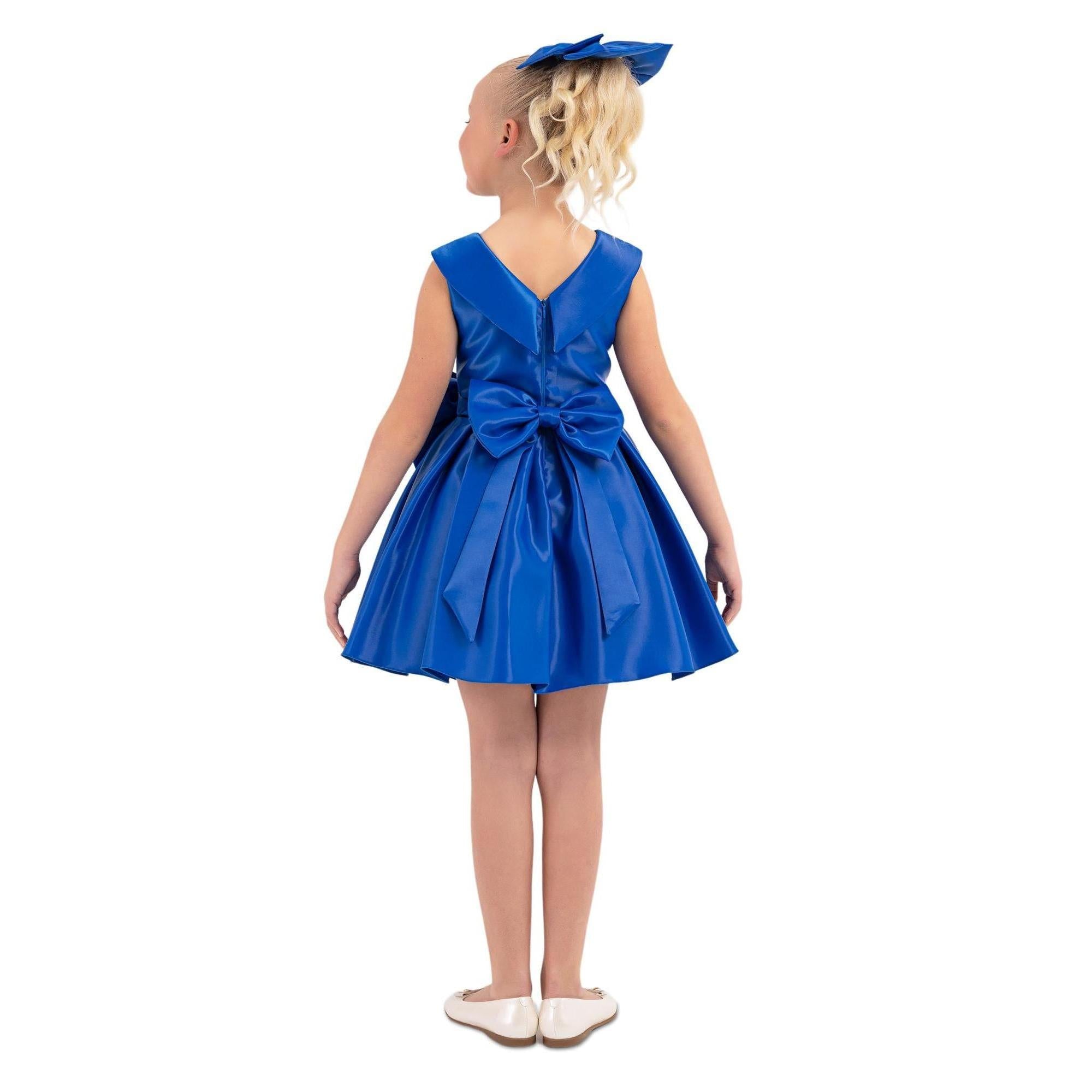 Stellar Satin Girls Formal Dress-1