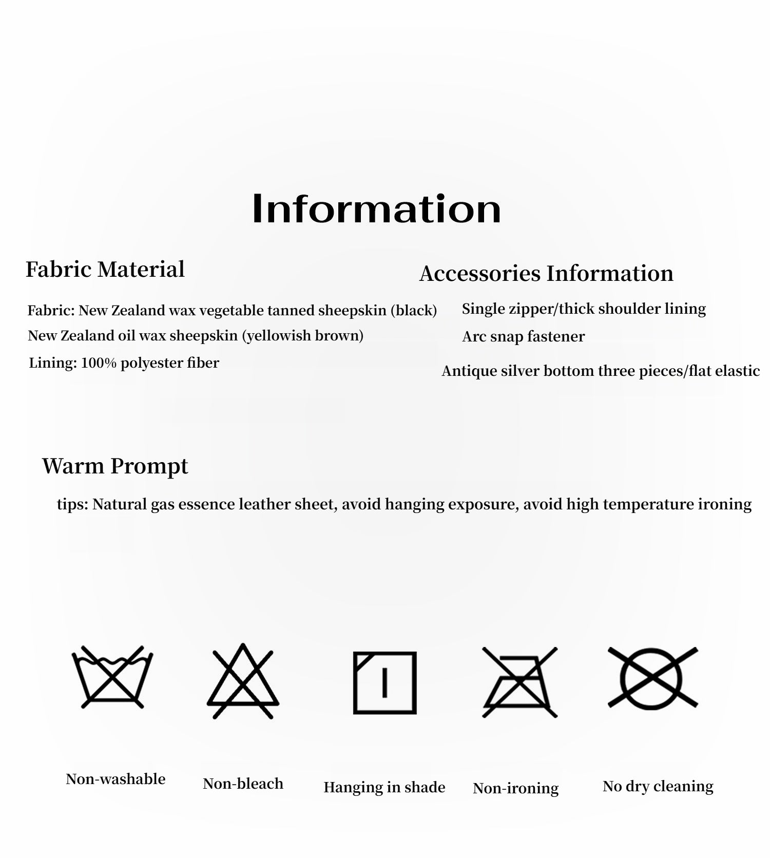 Fireladyfur Women's Retro Work Jacket in Waxed Leather "Fashionable Luke"-3