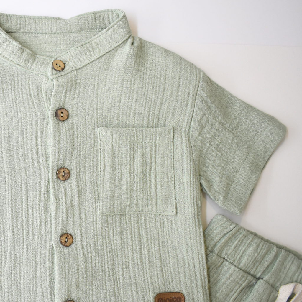 Effortless Style Casual Short Set-3