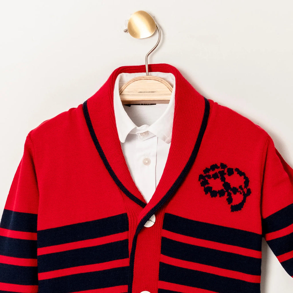 Varsity Boy Sweater Jeans Set-4