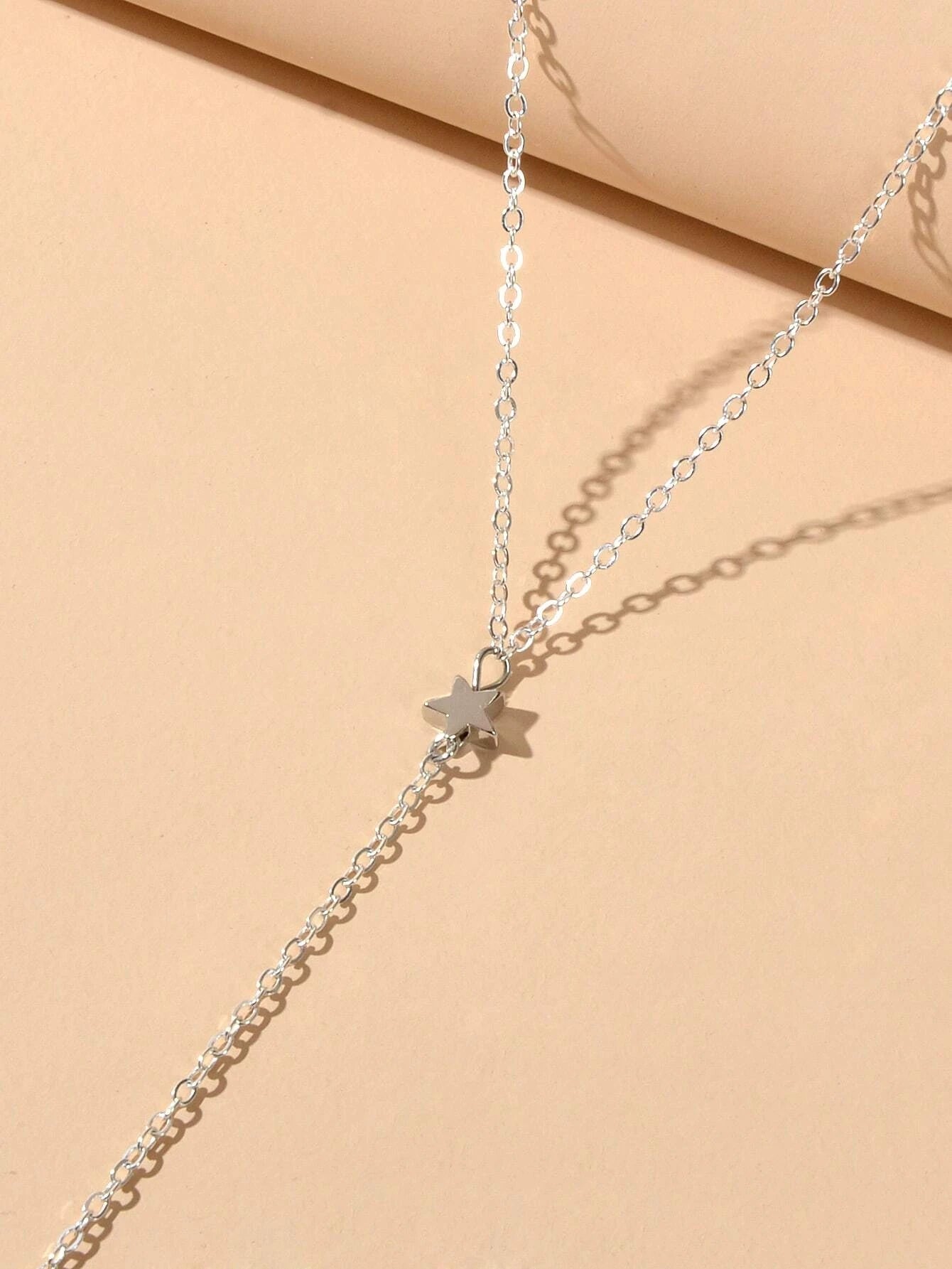 Sexy Belly Chain Star Gold Silver Waist Link Body Chain Belly Necklce Jewellery-2