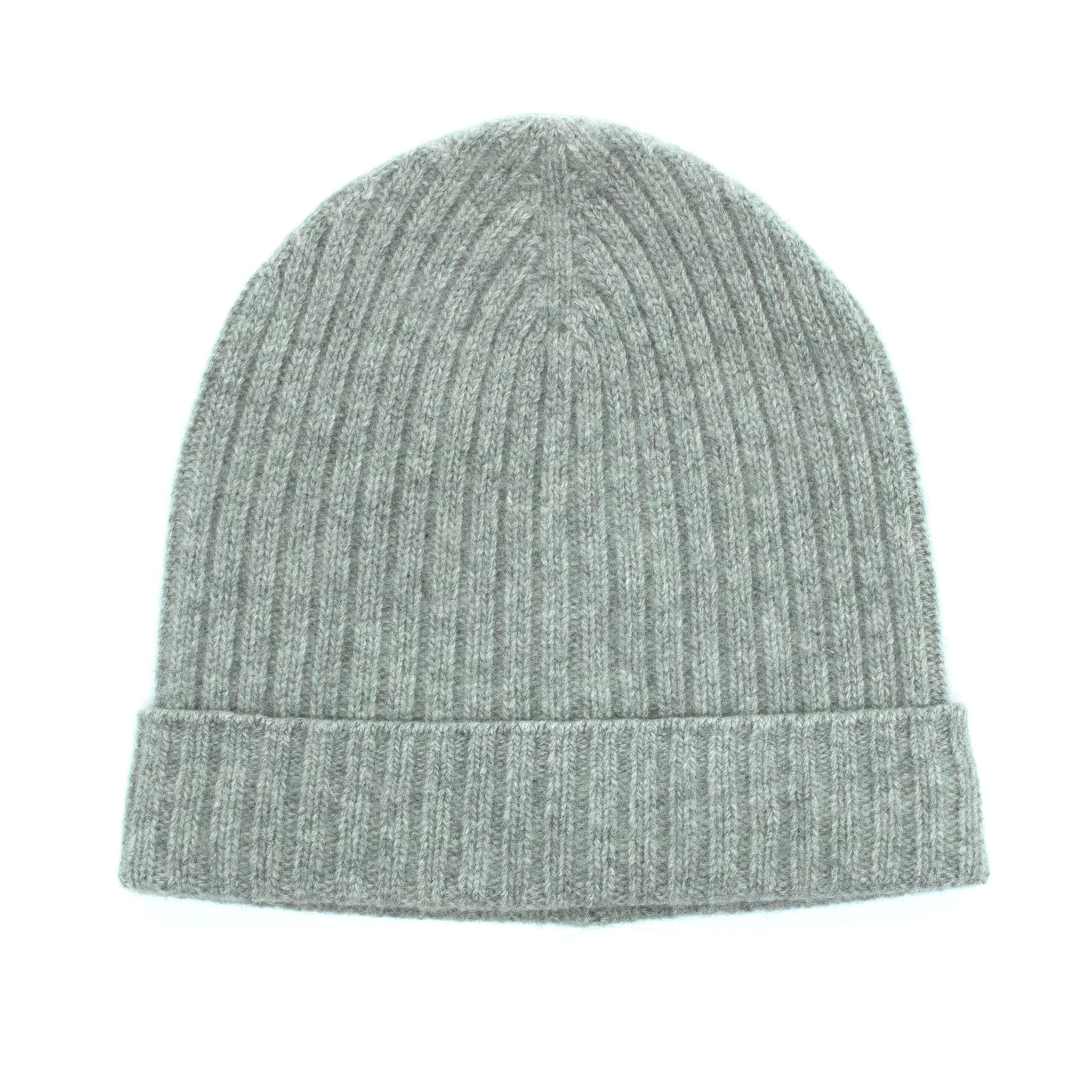 CASHMERE RIBBED HAT-1