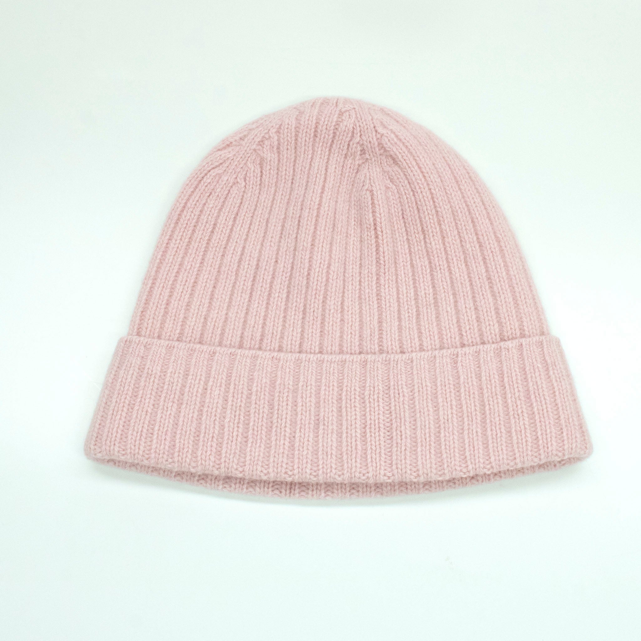 CASHMERE RIBBED HAT-0