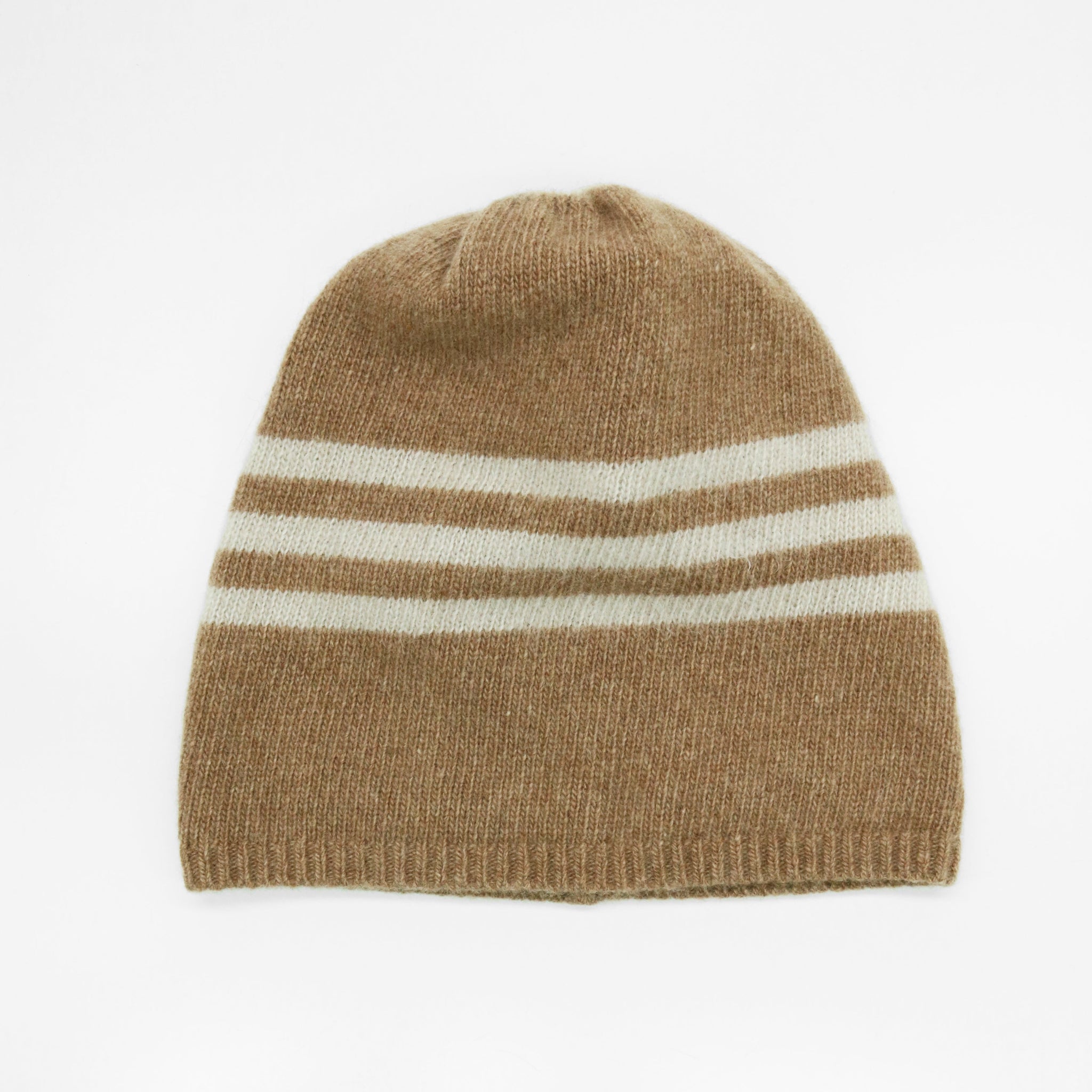 MEN'S CASHMERE STRIPED BEANIE