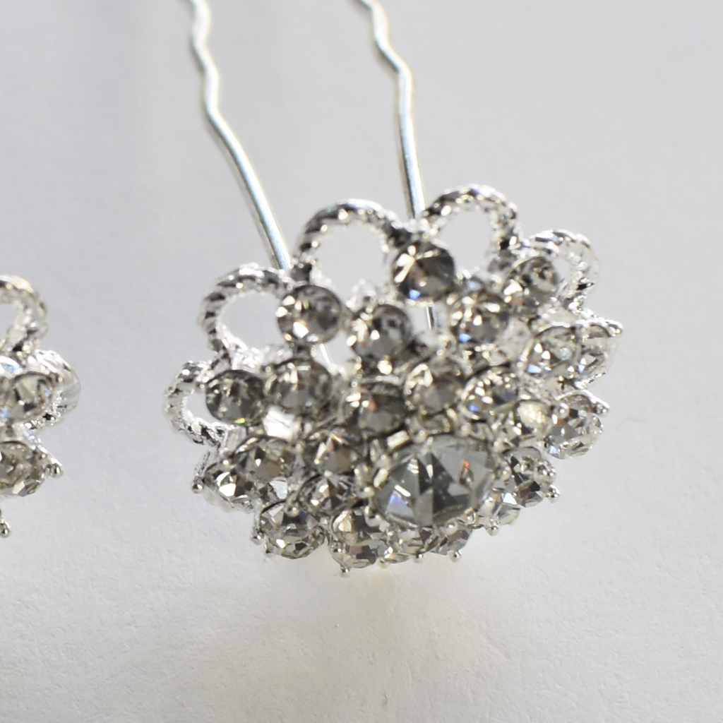 Radiant Rhinestone Hair Pin-1
