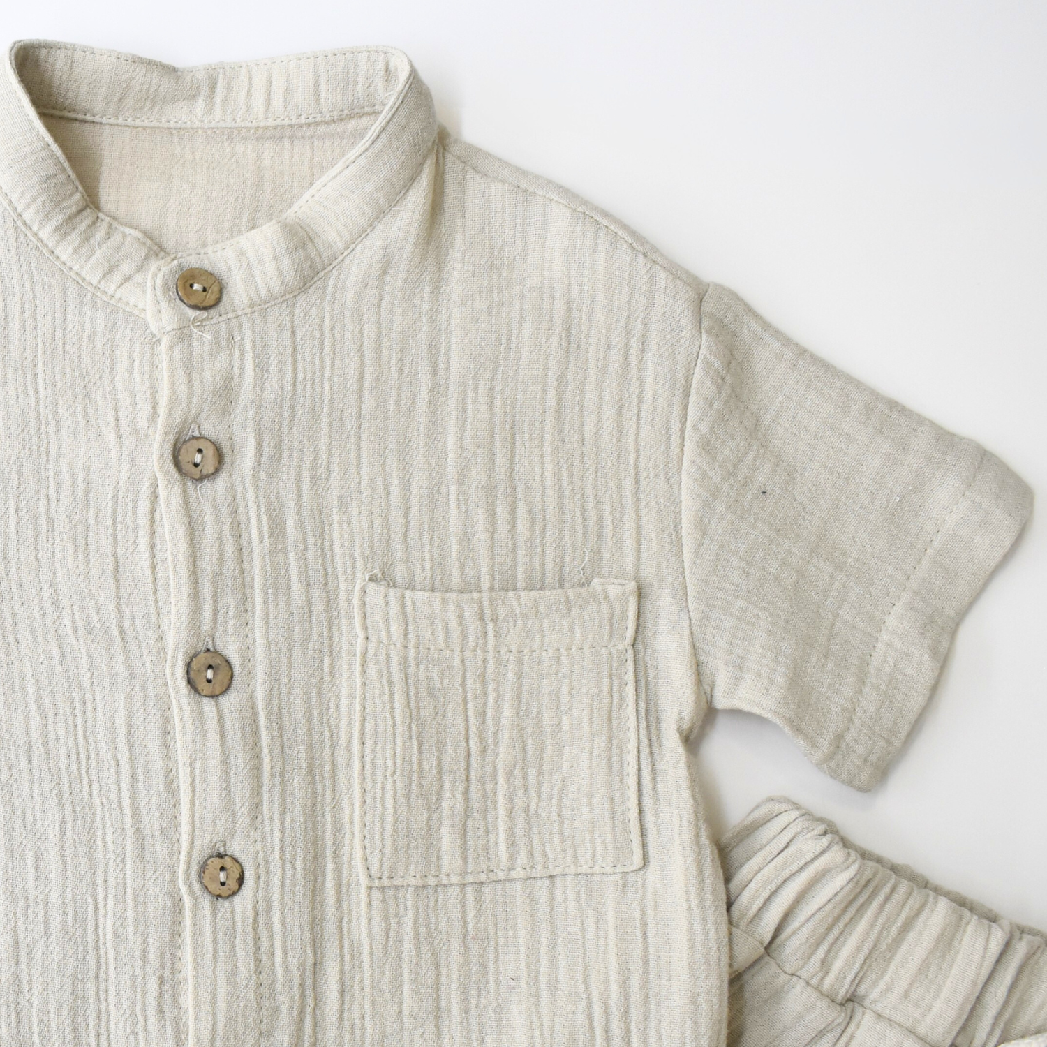 Effortless Style Casual Short Set-2