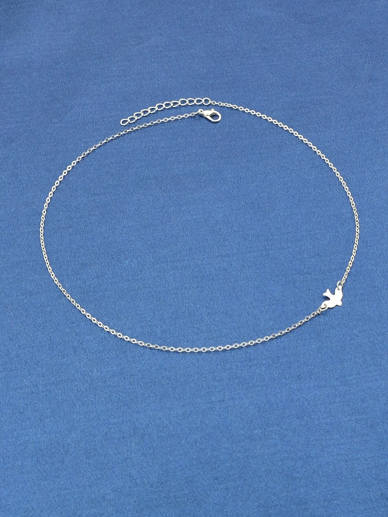 Minimalist Jewellery Gold Silver Pigeon Chain Necklace Bird Collar Girl Gift-6