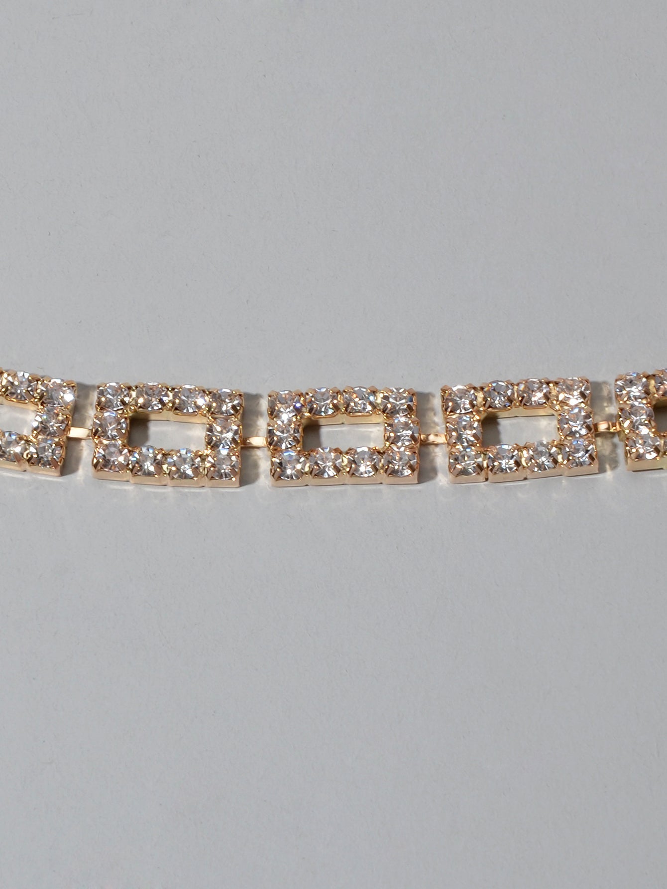 Textured Full Simulated Cubic Zirconia Silver Chain Collection Tennis Bracelets-4