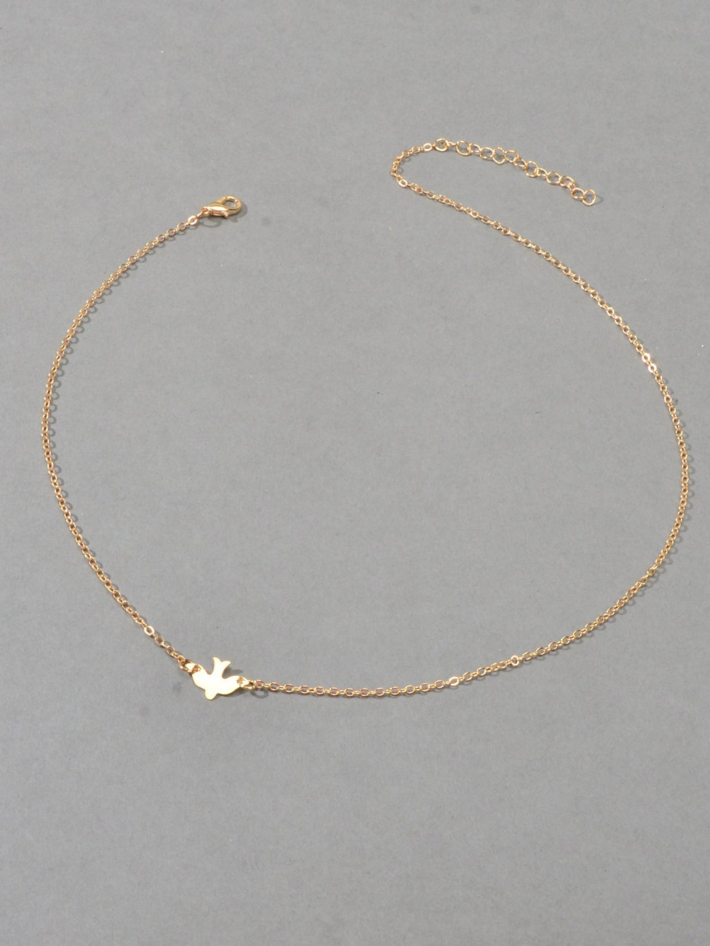 Minimalist Jewellery Gold Silver Pigeon Chain Necklace Bird Collar Girl Gift-5