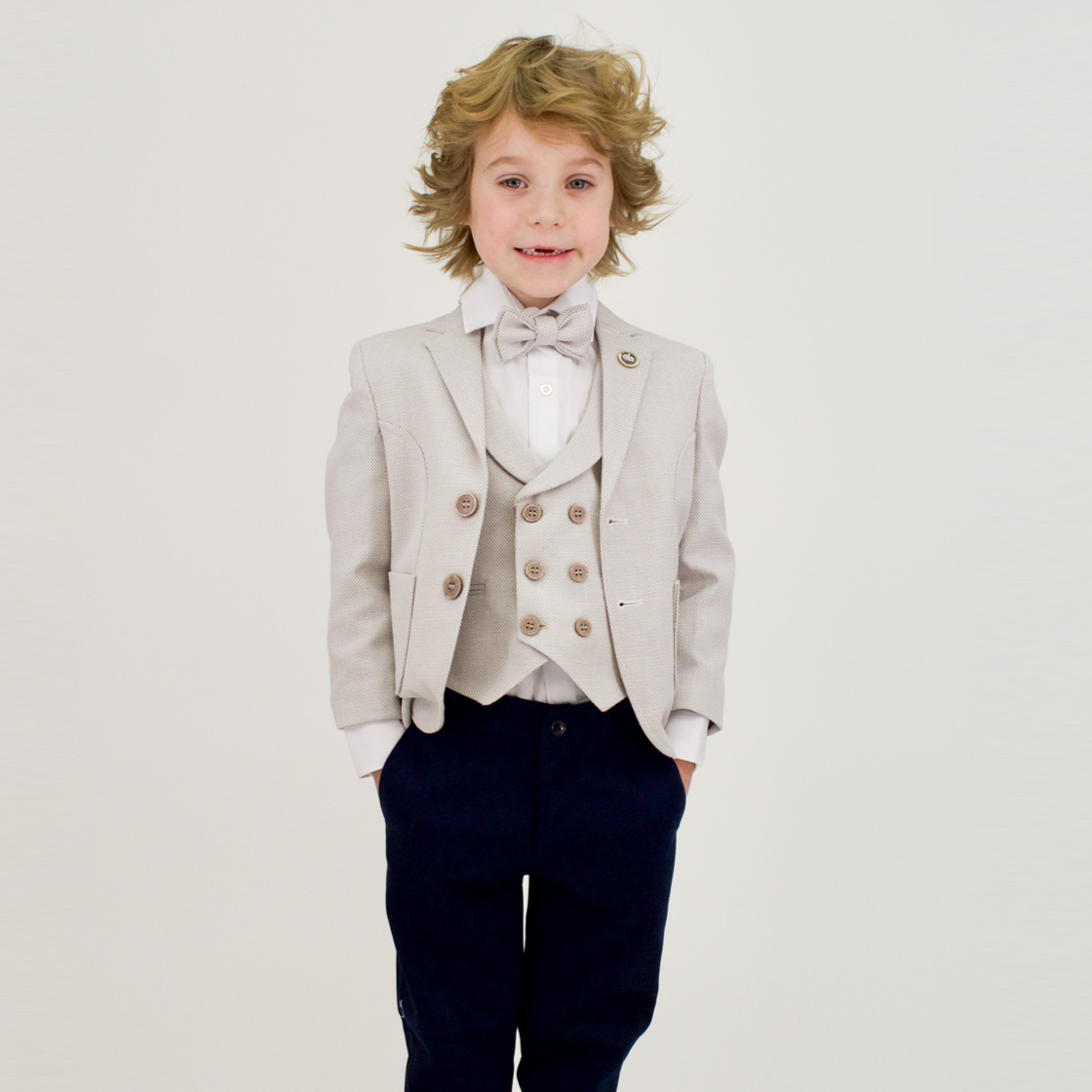 Young Gentleman Boys Formal Suit-1