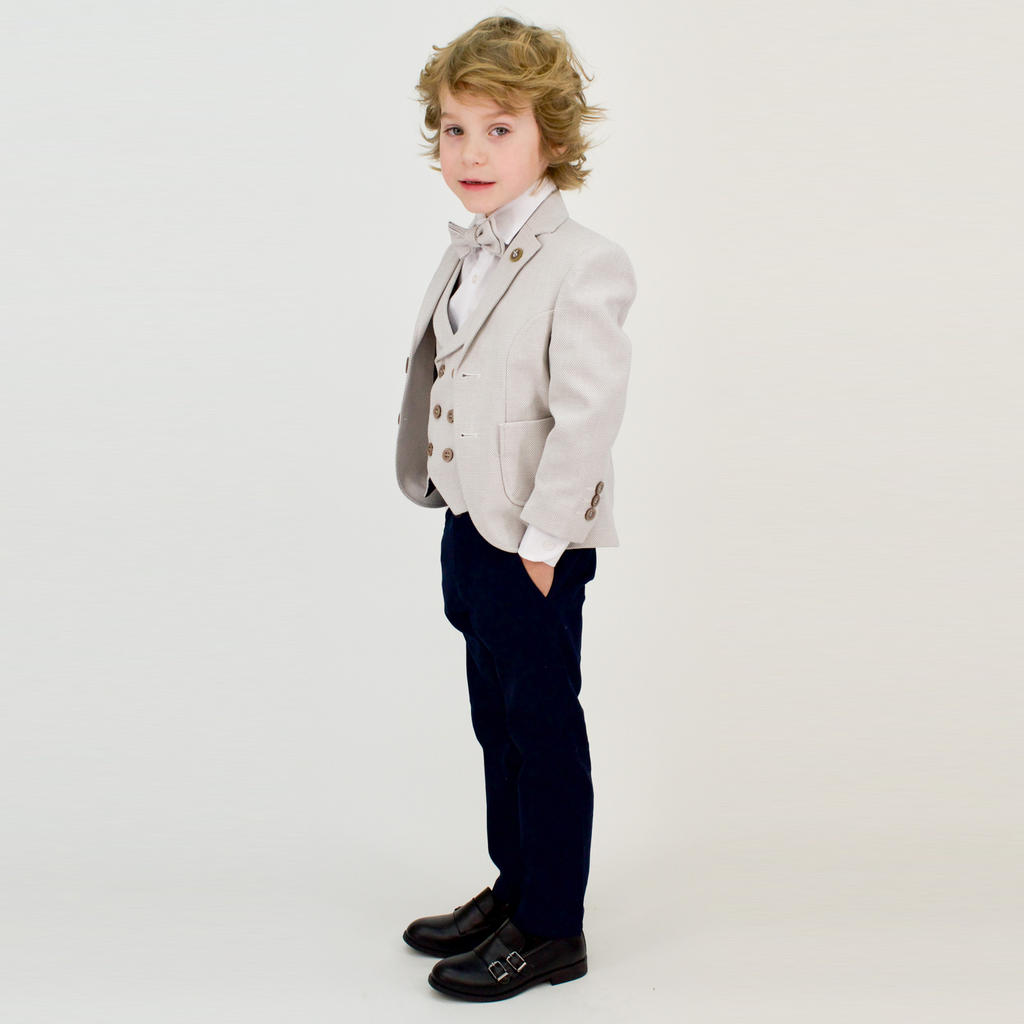 Young Gentleman Boys Formal Suit-2