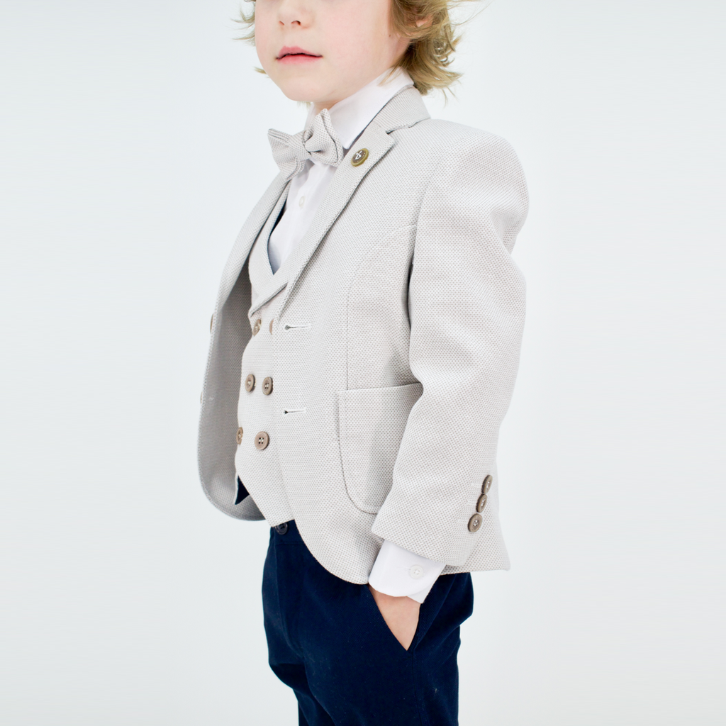 Young Gentleman Boys Formal Suit-3