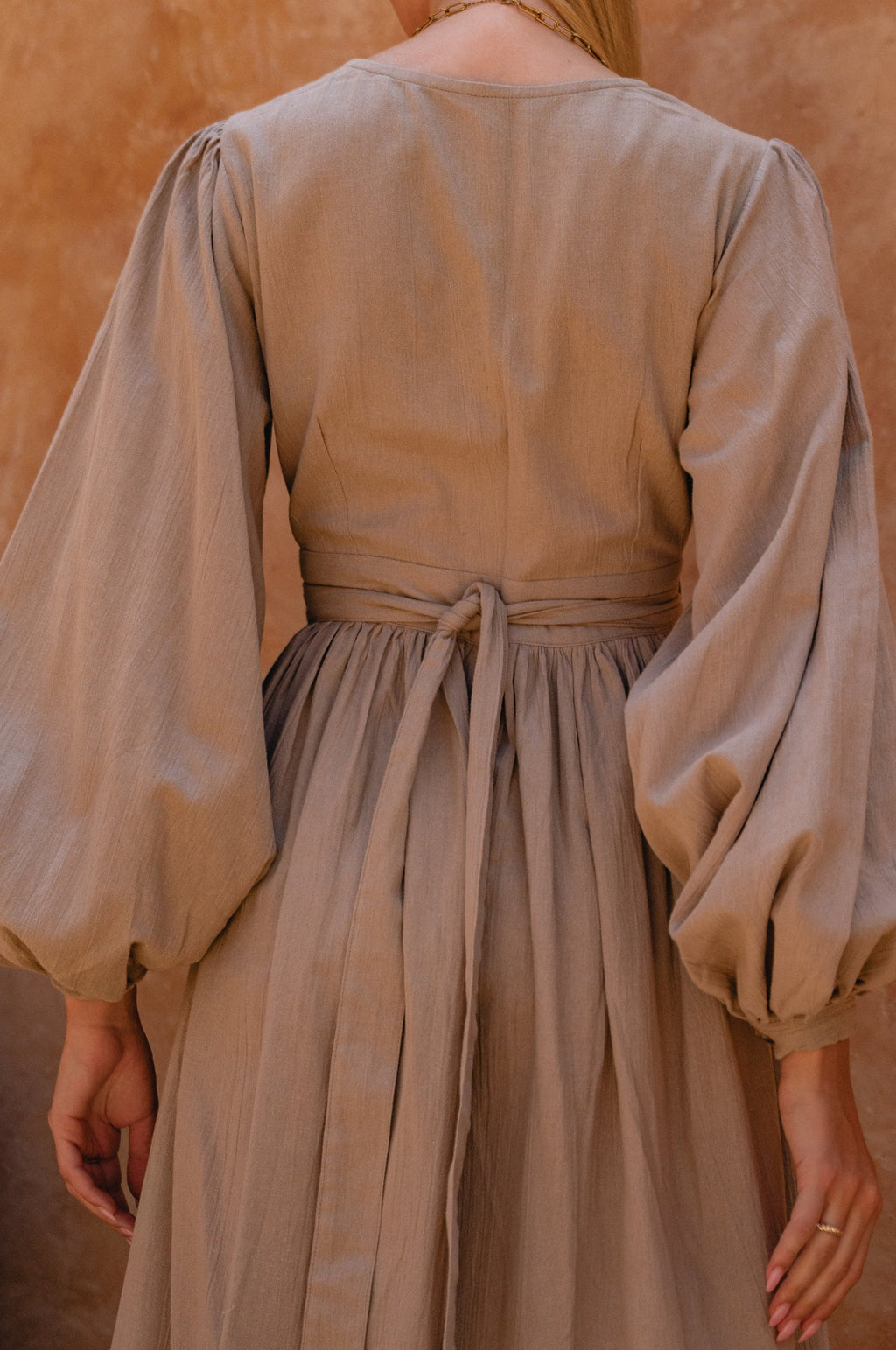 Emerie Long Sleeve Wrap Dress-2