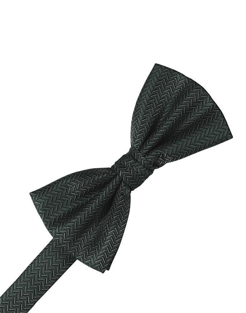 Herringbone Kids Bow Tie-1