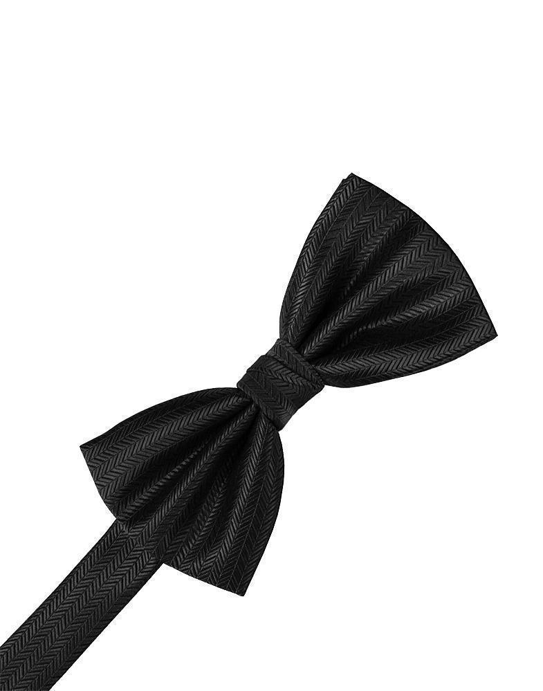 Herringbone Kids Bow Tie-4