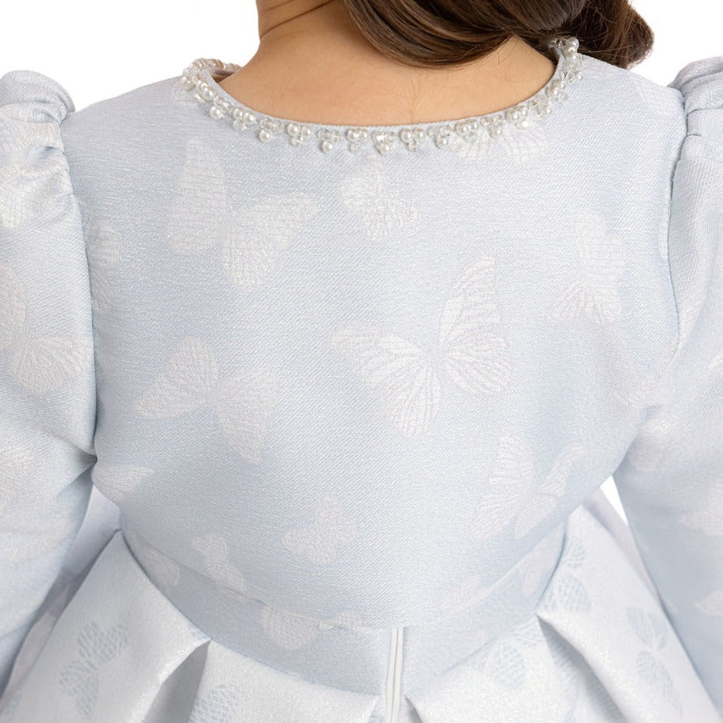Baby Blue Princess Dress-3