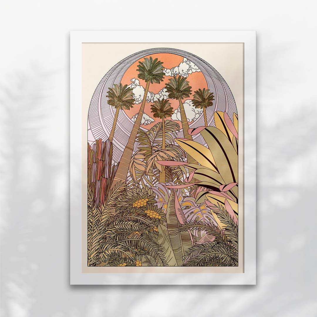 Looking Up Art Print