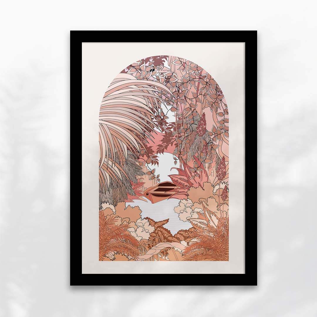 On The River Art Print-12