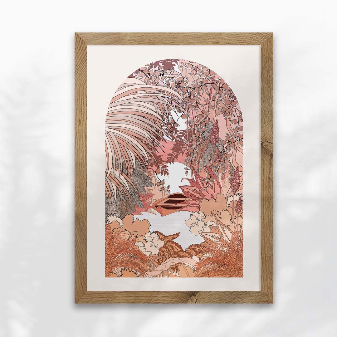 On The River Art Print-11