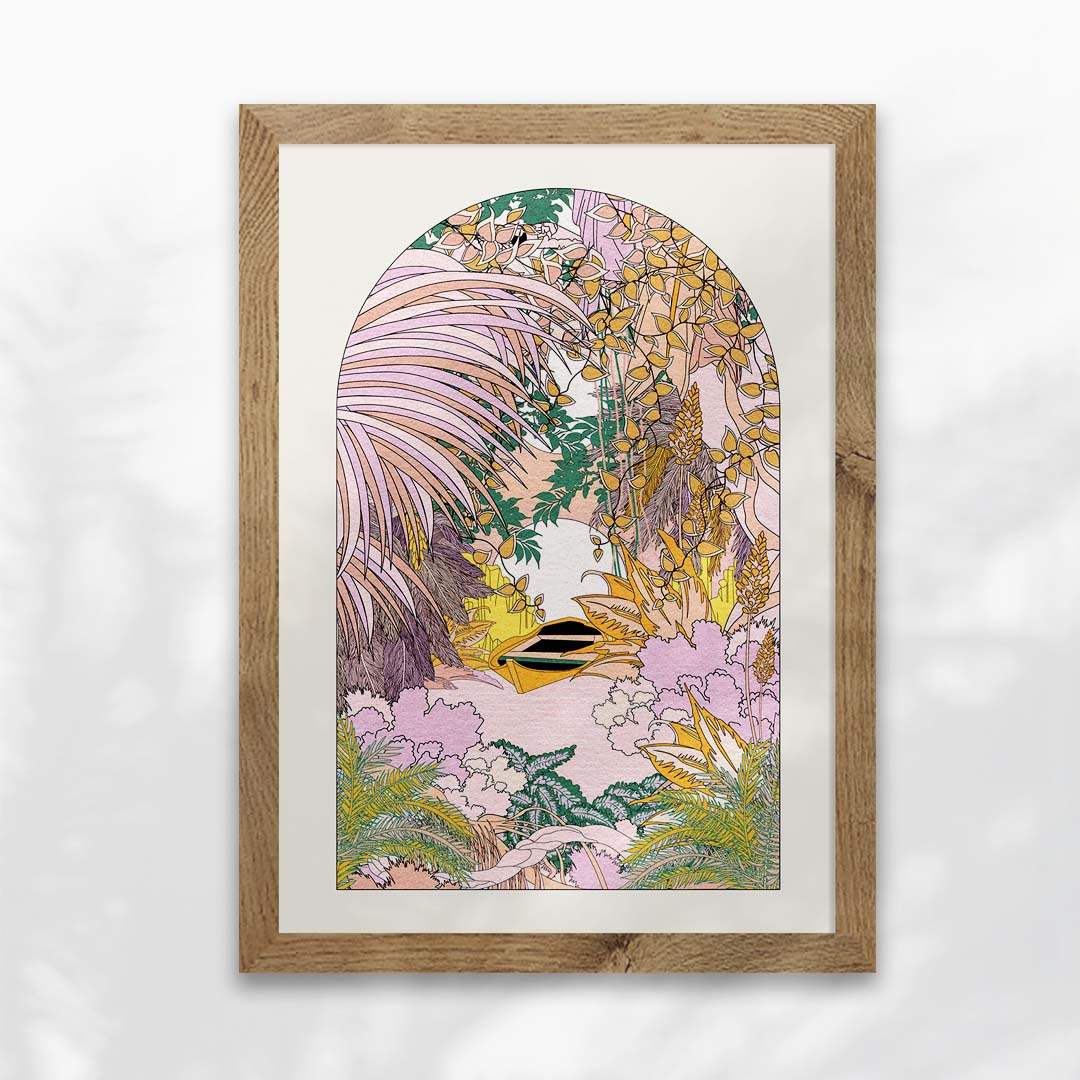 On The River Art Print-8