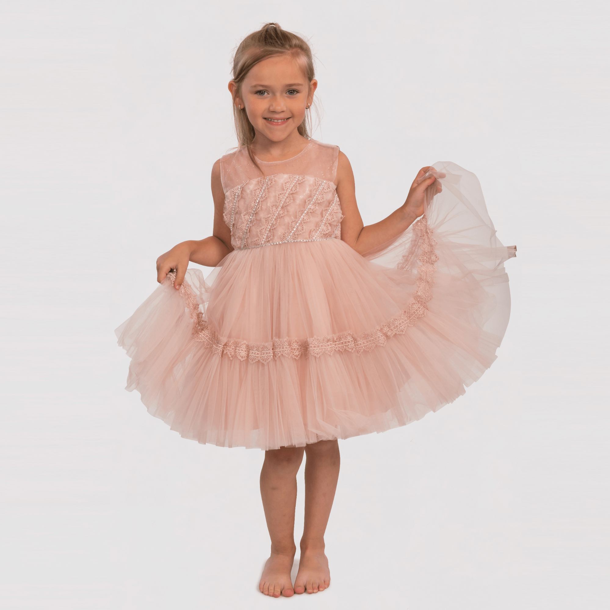 Elegant Emily Girls Formal Dress-0