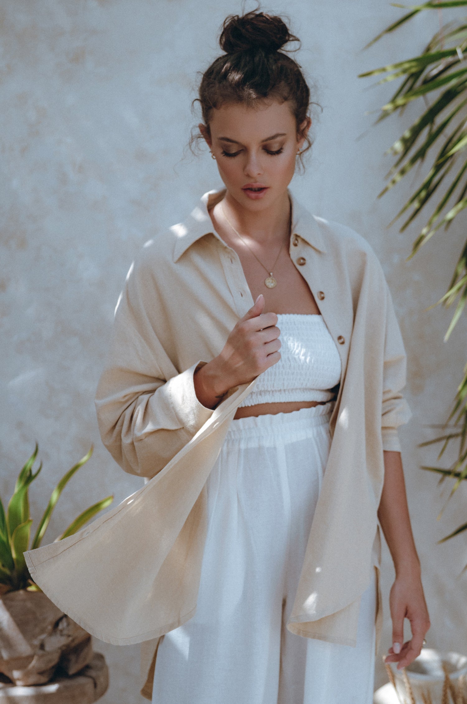 Romania Oversized Linen Shirt-0