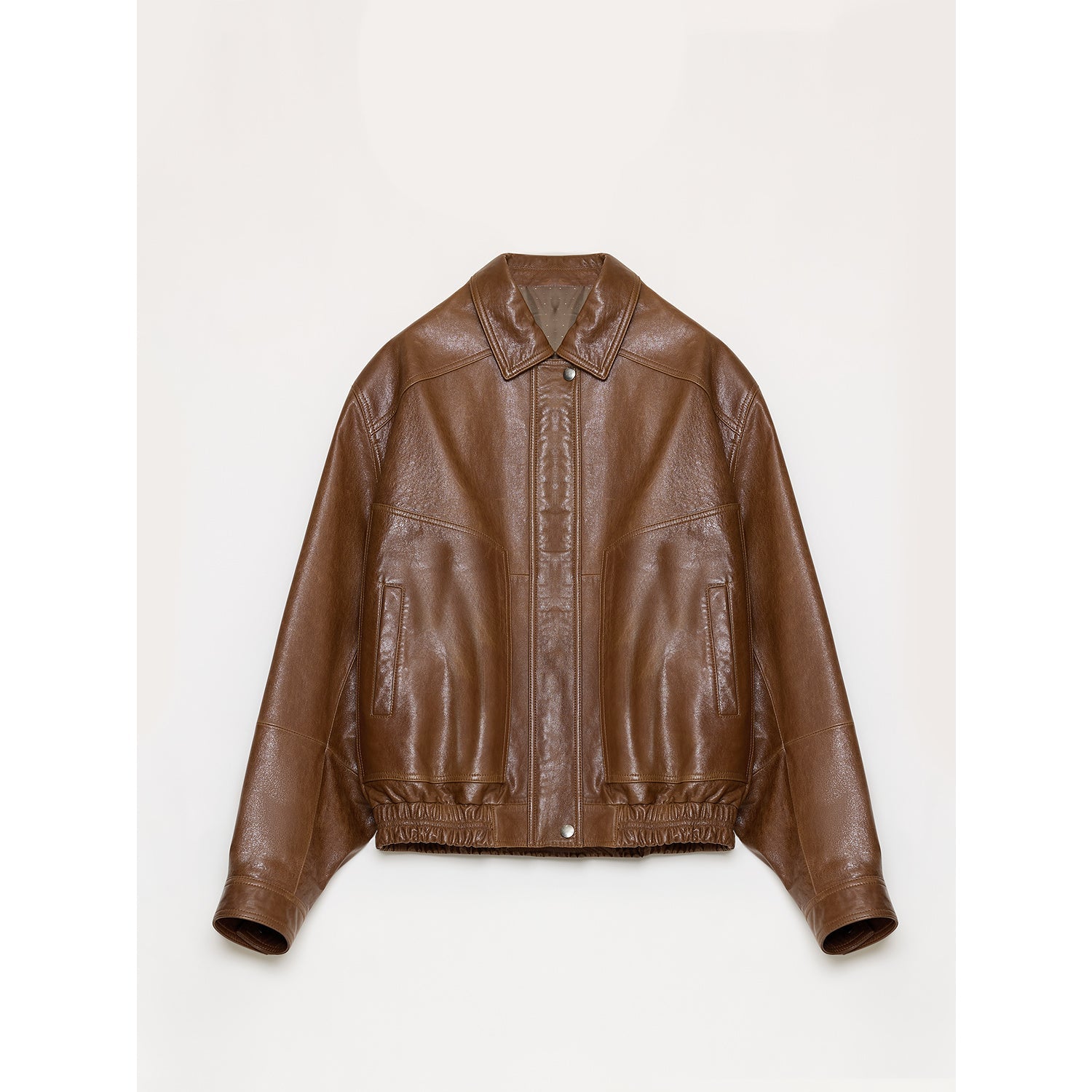 Fireladyfur Women's Retro Work Jacket in Waxed Leather "Fashionable Luke"-6