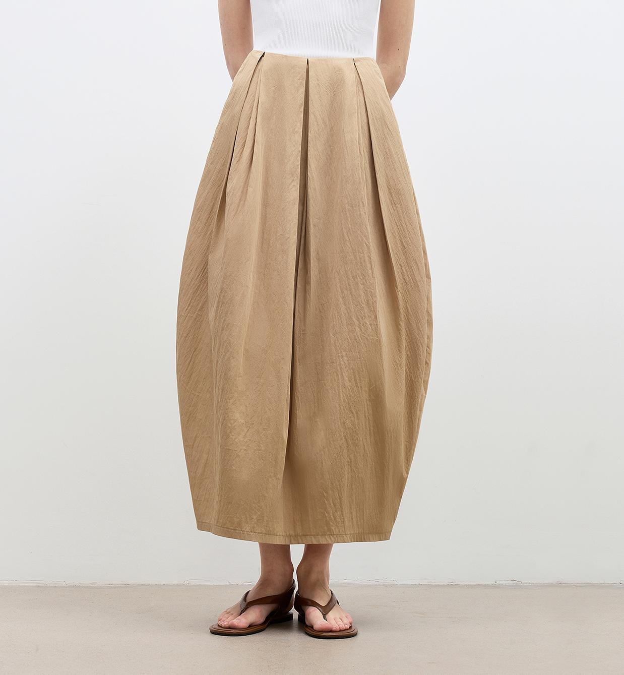 "Peninsula Art" Styling Flower Bud Skirt High Waist Skirt for Women-6