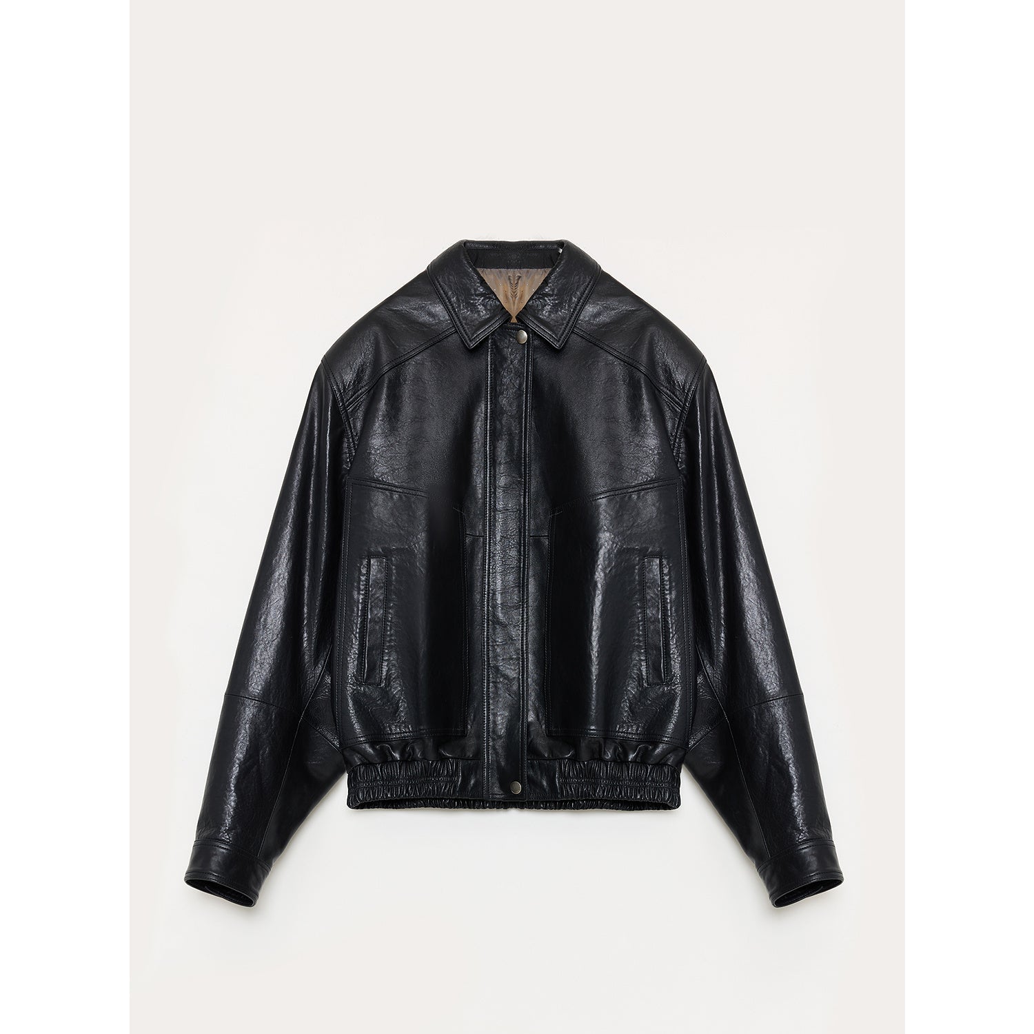 Fireladyfur Women's Retro Work Jacket in Waxed Leather "Fashionable Luke"-5