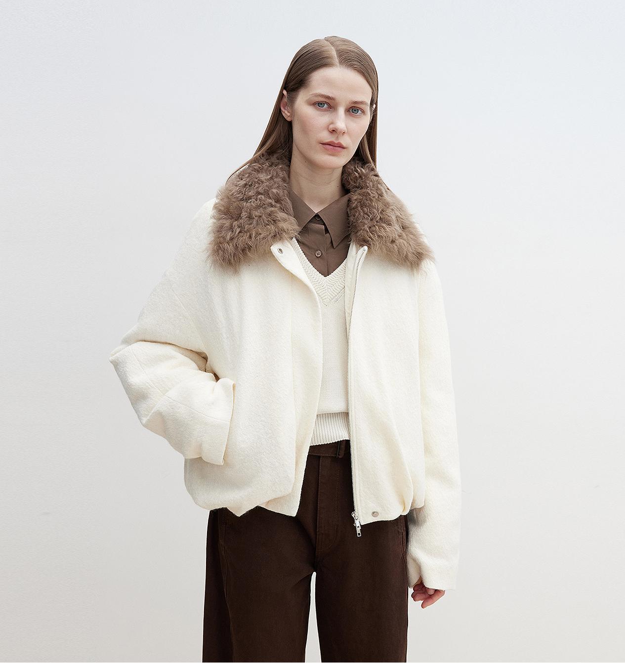 Fireladyfur Women's Parka with Tuscan Fur Collar & Removable Lining"Johnny"-0