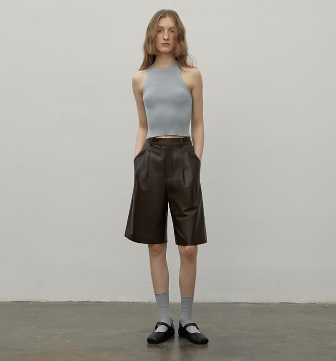 Women's I-knit camisole with sleeveless top-5